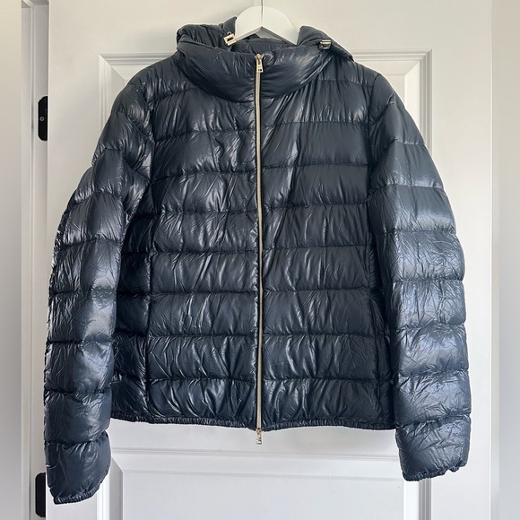 Herno Iconico Giada Ultralight Removable Hooded Jacket - Picture 4 of 14